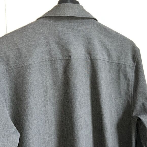 ZARA Charcoal Grey Overshirt With Pockets-S - Picture 7 of 10